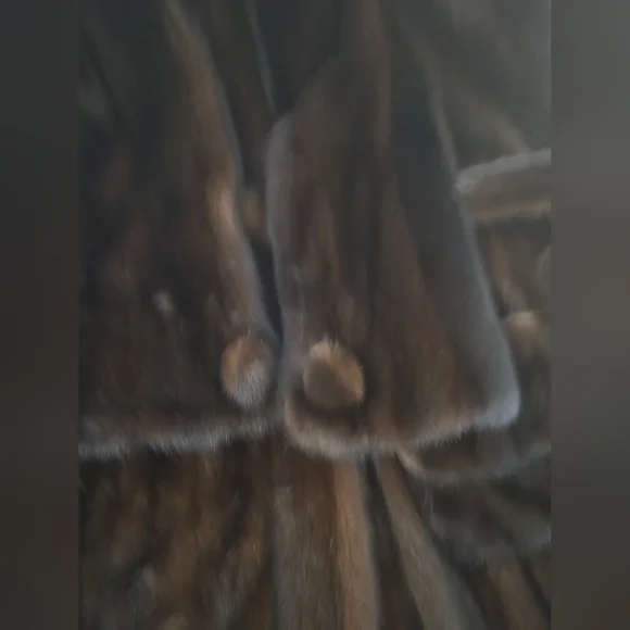 Mink Coat Vintage Sz 10 - Picture 2 of 16